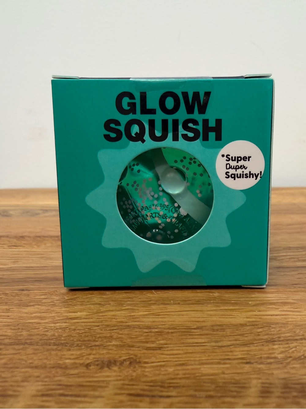 J’adore Glow Squish Squishy Sensory Toy Squeezy Fidget Teal